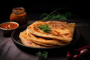 Aloo Pyaaz Paratha