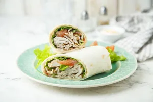 Chicken Malai Tikka Roll