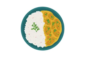 Palak Paneer Chawal