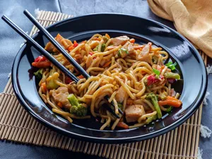 Schezwan Veg Maggie