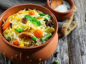 (Half) Veg Biryani