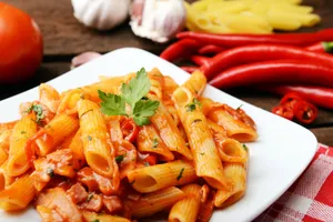Chicken Red Sauce Pasta