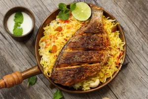 (Half) Fish Chawal