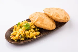 Poori Sabzi with Aloo