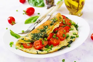Butter Double Egg Bread Omletette