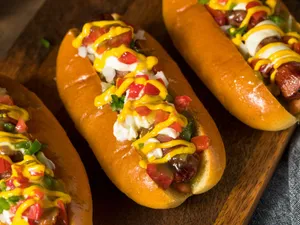 Long Cheese Paneer Hot Dog