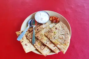 Aloo Paratha Sabzi