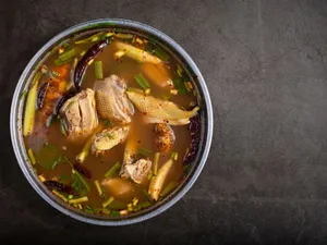 Chicken Soup (1 leg pcs)