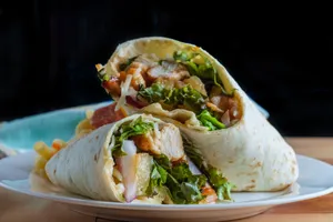 Chicken Patty Wrap