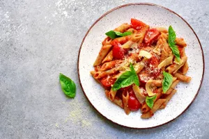 Plain Butter Vegetable pasta