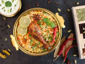 Hyderabadi Chicken Biryani