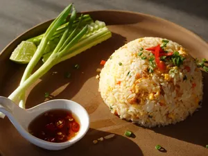 Singapuri Chicken Fried Rice