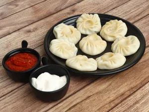 Afghani Cheese n Corn Momos - Full