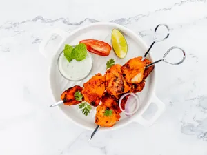 Mushroom Lemon Tikka