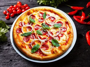 Capsicum Cheese Pizza