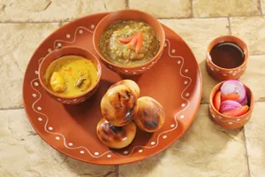Desi Ghee Litti Chokha