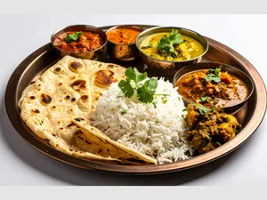 Veg Thali - Tawa Roti