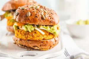 Shawarma Chicken Burger