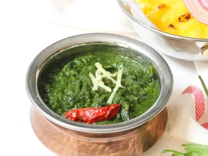 Palak Gravy Chawal (Full)