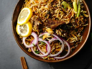 (Full) Veg Biryani + Soya Chaap
