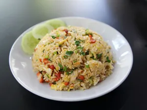 Singapuri Egg Fried Rice