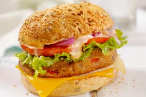 Chipotle Crispy Veggie Burger