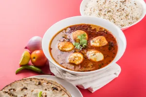 Egg Thali - Tawa Roti