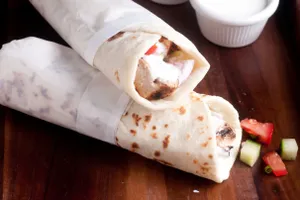 Paneer Afghani Tikka Roll