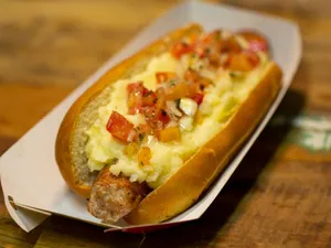 Cheese Hot Dog