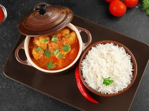 Mutton Thali - Tawa Roti