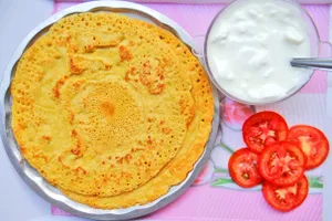 Paneer Veg Moong Dal Chilla