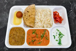 Veg Thali - Aloo Naan