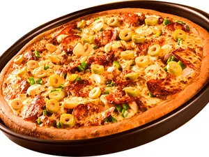 Sweetcorn Mix Veg Pizza