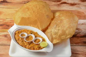 Special Chole Bhature + Lassi