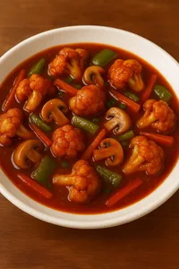 Mix Veg Hot Garlic Gravy