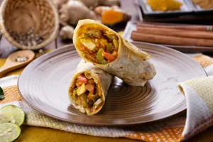 Paneer Tikka Roll - Full