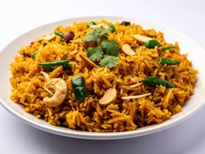 (Full) Veg Biryani + Chaap