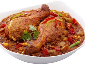 Steamed Chicken Lemon Leg