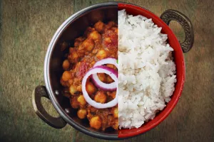 Chole Chawal - full