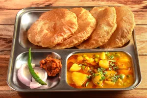 Aloo Kachori + Sabzi
