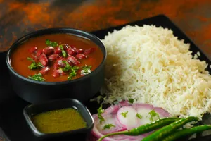 Rajma Chawal - Full