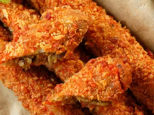 Kurkure Chicken Momos