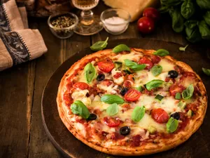 Mushroom Veg Mix Pizza
