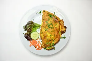 Bread Omelette - oil