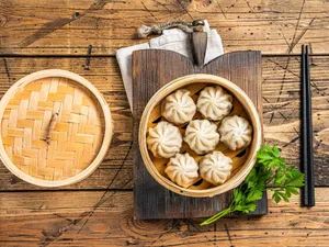Fried Veg Momos