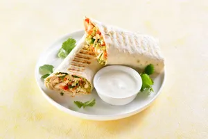 Garlic Chicken Wrap