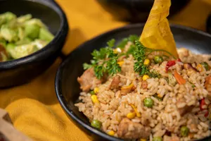 Chicken Singapuri Rice
