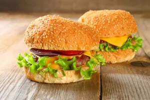 Double Egg Burger