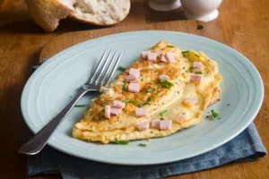 Plain Double Egg Bread Omelette