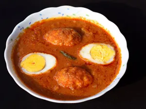 Butter Double Egg Curry